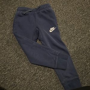 Blue Nike Sweat pants